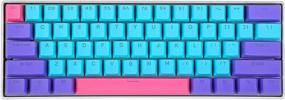 img 4 attached to 🎮 BOYI Wired 60% Mechanical Gaming Keyboard with RGB, Mini Cherry MX Switch PBT Keycaps, NKRO, Programmable, Type-C - Ideal for Gaming and Working (Joker-Color, Cherry MX Blue Switch)