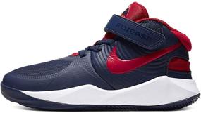 img 4 attached to 👟 The Ultimate Kids Athletic Sneakers: Nike Unisex-Child Flyease Team Hustle D9 (Little Kid)