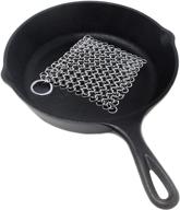 🔥 dapper&doll cast iron cleaner: fast-acting solution for tough stuck-on food on cast iron skillets logo