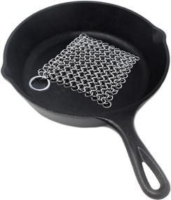 img 4 attached to 🔥 Dapper&Doll Cast Iron Cleaner: Fast-Acting Solution for Tough Stuck-On Food on Cast Iron Skillets