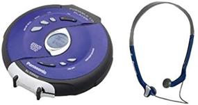 img 3 attached to Panasonic SL-SW940 Shockwave Water Resistant Portable CD Player (Blue): The Ultimate Outdoor Music Companion