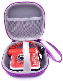 img 3 attached to 📷 Protective EVA Case for VTech KidiZoom Creator Cam Kid Video Camera - Purple