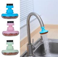 🚰 faucet mount filters: purify your tap water with 3-pack faucet water filter for home kitchen & bathroom logo