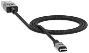 img 1 attached to ⚡ mophie Fast Charge USB-A to USB-C Cable - Black, 1M Length
