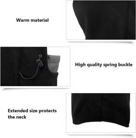 img 1 attached to 2 Pack Balaclava Ski Mask: Stay Warm in Winter with Windproof Fleece Hat & Neck Warmer - Snow Gear for Men & Women