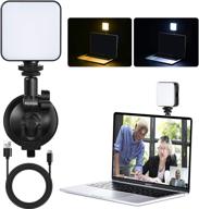 🔆 enhance video conferencing with laptop video conference light: usb clip-on computer light for zoom calls, broadcasting, live streaming on tablet/imac/macbook/computer logo