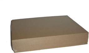 img 3 attached to 📦 Дополнительно толстый коричневый картон 8.5 x 11 дюймов, толщина в 100 пунктах (~2,54 мм)
