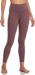 img 3 attached to 👖 Colorfulkoala Women's High Waisted Yoga Pants: Stylish 7/8 Length Leggings with Convenient Pockets