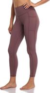 👖 colorfulkoala women's high waisted yoga pants: stylish 7/8 length leggings with convenient pockets logo