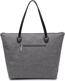 img 3 attached to 👜 NNEE Polyester Teacher Handbag: Repellent Women's Tote Bag – Handbags & Wallets