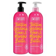 🌺 curl defining tahitian gardenia shampoo & conditioner dual pack for defined natural curls - 15.2 fl oz logo