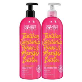 img 4 attached to 🌺 Curl Defining Tahitian Gardenia Shampoo & Conditioner Dual Pack for Defined Natural Curls - 15.2 fl oz