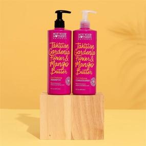 img 1 attached to 🌺 Curl Defining Tahitian Gardenia Shampoo & Conditioner Dual Pack for Defined Natural Curls - 15.2 fl oz