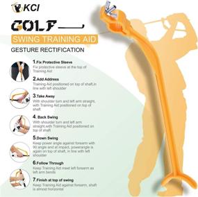 img 3 attached to 🏌️ Improved Golf Swing Training Aid & Practice Guide with Essential Golf Accessories