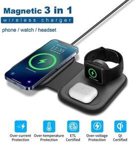 img 2 attached to Sowsusui Magnetic Wireless Charging Compatible