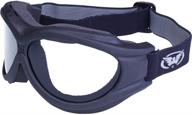 👓 versatile big ben goggles kit: clear and smoke lens for global vision eyewear logo