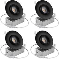 nickled downlights directional adjustable replacement 3000k warm logo