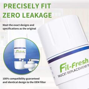 img 3 attached to 🚰 Fil Fresh Faucet Filtration Replacement Compatible