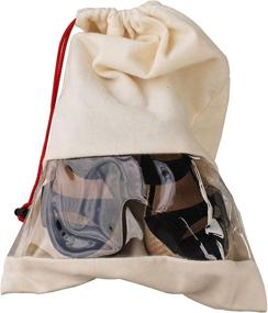 img 4 attached to 👜 Earthwise Portable Drawstring Storage Bag for Travel