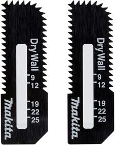 img 4 attached to Makita B-49703 Drywall Cut-Out Saw Blade (2 Pack): Achieve Clean and Precise Cuts with Ease!