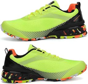 img 2 attached to Dannto Men's Trail Running Shoes: Outdoor Hiking Sneakers for Walking, Trekking, and Cross Training