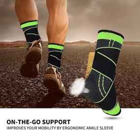 img 1 attached to Support Adjustable Compression Braces Protection Occupational Health & Safety Products