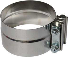 img 4 attached to 🔧 5-Inch Stainless Steel Roadformer Lap Joint Exhaust Band Clamp - Securely Seals Muffler Insets, Outsets, Elbow Joints, Flex Pipes, and Other Exhaust System Connections