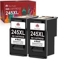 🖨️ toner kingdom remanufactured ink-cartridge replacement for canon pg-245xl and pg-243 - fits canon pixma mx490, mx492, mg2522, mg2420, mg2924, mg2920, ts3122, and ip2820 - includes 2 black cartridges logo