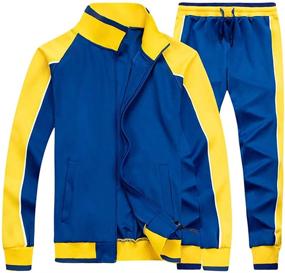 img 4 attached to MANTORS Active Men's Clothing: Tracksuit & Sweatsuit for Business Running