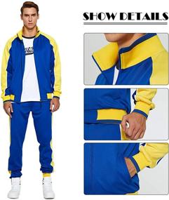 img 1 attached to MANTORS Active Men's Clothing: Tracksuit & Sweatsuit for Business Running