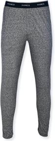 img 3 attached to 🛌 Hanes Mens Knit Elastic Waistband Sleep & Lounge Collection: Comfortable Men's Clothing for Relaxation