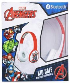 img 2 attached to 🎧 Safe and Fun Listening: Tech2Go Marvel Avengers Kids Headphones with Built-In Volume Limiting – Perfect for Little Avengers