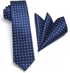 img 4 attached to 👔 Find the Perfect Touch of Style with HISDERN Handmade Inches Casual Neckties