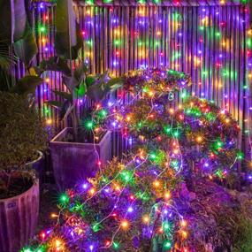 img 2 attached to 🎄 AWQ Christmas Fairy String Lights: Multicolor Indoor Outdoor Decoration with 8 Modes - Perfect for Wedding, Birthday, Christmas Tree & Garden Decor