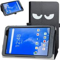 📱 protective pu leather folio case with 2-folding stand for winnovo t8 8 inch android 9.0 tablet - bige" logo