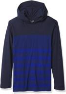 👕 children's place boys' striped hoodie top logo