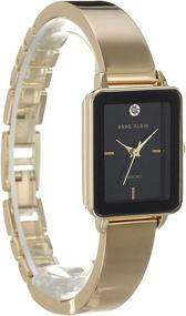 img 2 attached to 💎 Glamorous Anne Klein Women's Diamond Dial Bangle Watch - A Stylish Timepiece for Fashion-Forward Ladies