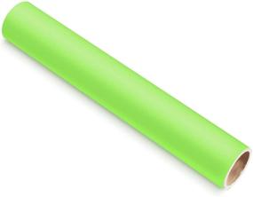 img 3 attached to 🟢 Neon Lime Green Glow-in-Dark Matte Craft Vinyl - TECKWRAP Adhesive, 1ft x 5ft, Ideal for Craft Cutter & Sign Plotter