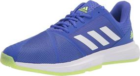 img 4 attached to Adidas Courtjam Bounce Racquetball Metallic Men's Shoes for Athletic