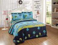 luxury home collection comforter multicolor logo