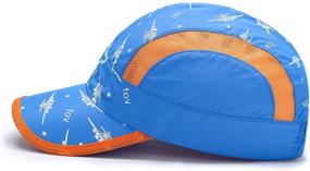 img 2 attached to 🧢 Lightweight Outdoor Protection Boys' Accessories: Home Prefer Hats & Caps