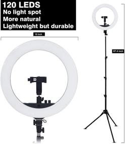 img 2 attached to Dimmable 3000 6000K Ringlight Streaming Photography