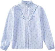 sofinee place button blouse spring girls' clothing and tops, tees & blouses logo