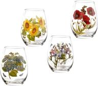 portmeirion botanic garden stemless glasses логотип