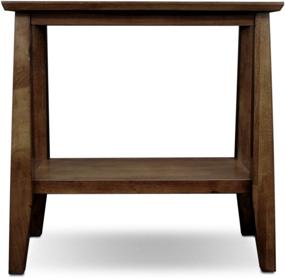 img 2 attached to 🪑 Leick Delton Narrow Chairside End Table: Perfect Space-Saving Solution for Your Living Room Décor