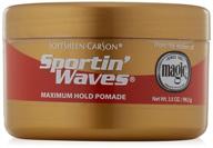 sportin' waves maximum hold pomade by softsheen-carson | 3.5oz logo