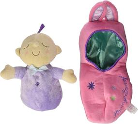 img 2 attached to 🐰 Snuggle Pod Hunny Bunny First Baby Doll with Cozy Sleep Sack by Manhattan Toy - Suitable for Ages 6 Months and Up