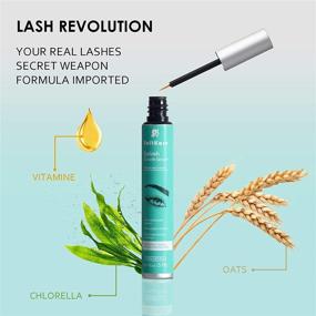 img 2 attached to 💁 Enhance Eyelash and Eyebrow Growth with SoftKare Natural Lash & Brow Growth Serum - Rapidly Grow Lashes for Women