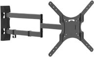 📺 mount plus mp-l24-400 long arm full motion tv wall bracket with 24-inch extension articulating arm, suitable for 26-55 inch screens, vesa 200x200mm, supports up to 60 lbs (24" extension for 26" to 55" tvs) logo