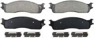 🔝 enhance braking performance with wagner severeduty sx965 semi-metallic disc brake pad set логотип